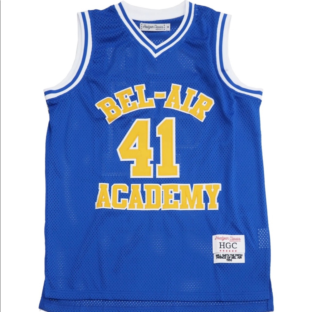 Will Smith headgear classics basketball Jersey